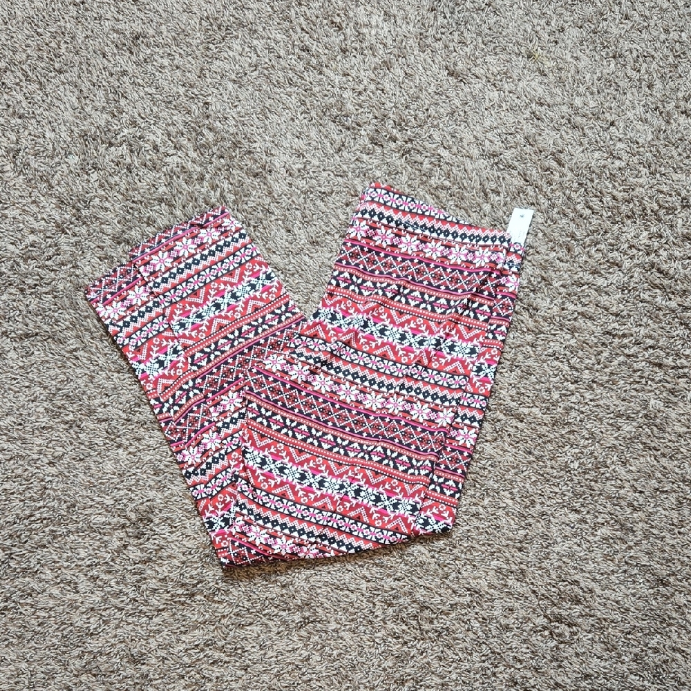 Holiday Legging XL 15 - 17 Ankle Length Leggings Pants